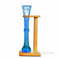 Ale Beer Glass dengan Stand Wooden